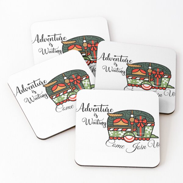 Item preview, Adventure is Waiting Come Join Us Christmas Camper designed and sold by slicksdesigns.