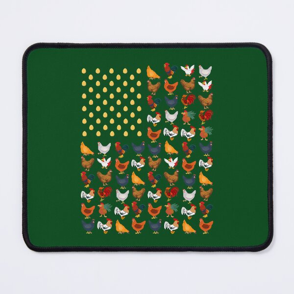 Item preview, Chicken Rooster Hens Eggs American Flag Farmer Chicken Lover70 designed and sold by ThanhNgong.