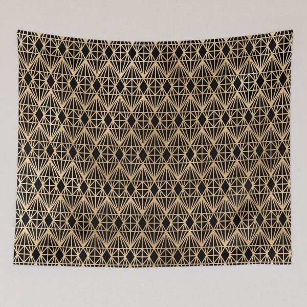 Item preview, Luxury Gold Geometric Pattern designed and sold by stylebytara.