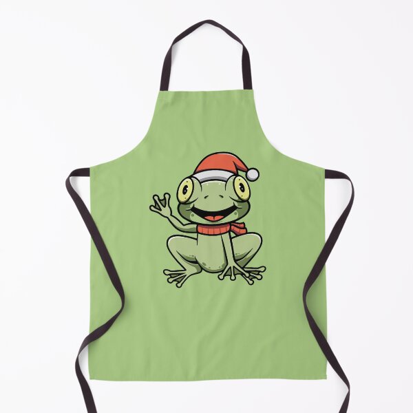 Item preview, Cute Christmas Frog designed and sold by cubbone.
