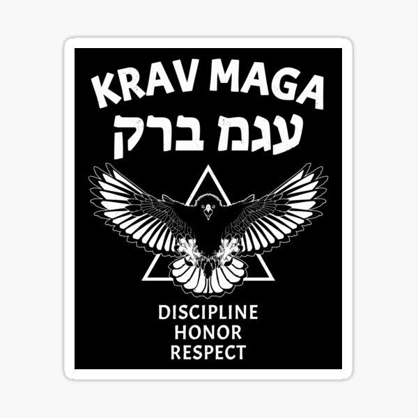 Vista previa del artículo con la obra «Águila Krav Maga», diseñado y vendido por NicGrayGraphic.