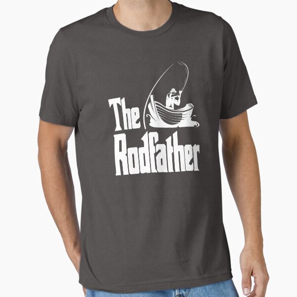Item preview, The Rodfather (white)  designed and sold by Rock Paper T-Shirts.
