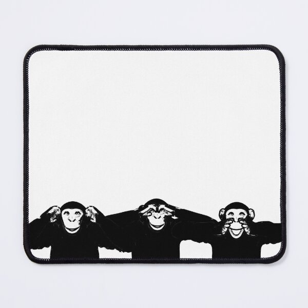 Item preview, Three Wise Monkeys Reversed designed and sold by Mythos57.