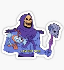 skeletor not nice