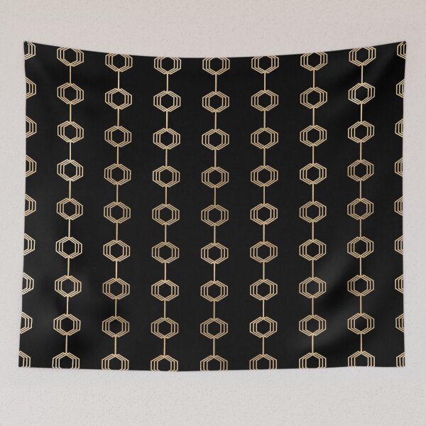 Item preview, Luxury Gold Geometric Pattern designed and sold by stylebytara.