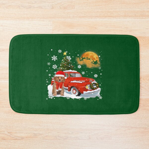 Item preview, Cavapoo Vintage Wagon Red Truck Christmas Tree Pajamas90 designed and sold by AmelinKnowles.