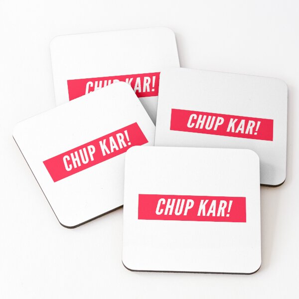 Item preview, Chup Kar! designed and sold by boldstuffshop.
