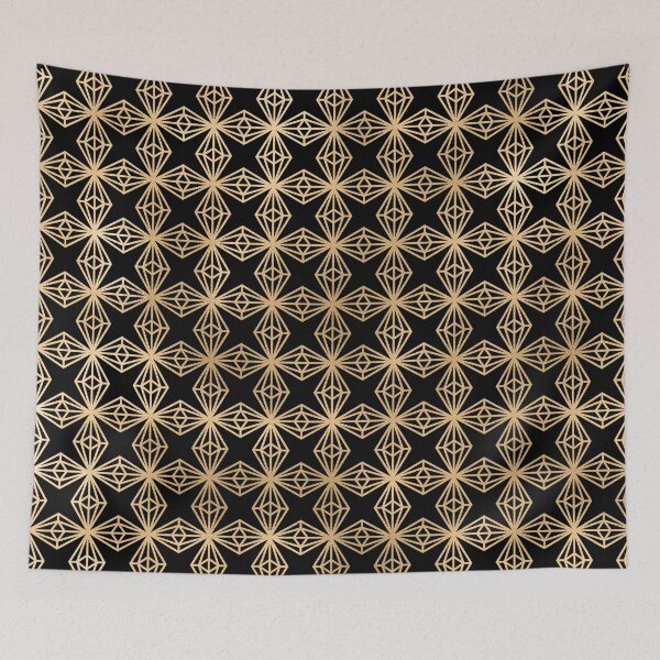 Item preview, Luxury Gold Geometric Pattern designed and sold by stylebytara.
