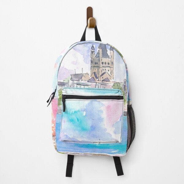 Item preview, Cologne Germany Waterfront with Cathedral and Rhine designed and sold by artshop77.
