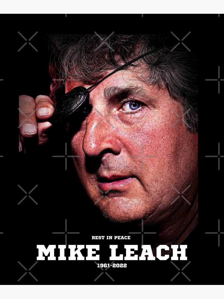 "mike leach" Poster for Sale by Mikalozan Redbubble