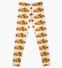 Corgi in the Leaves Leggings