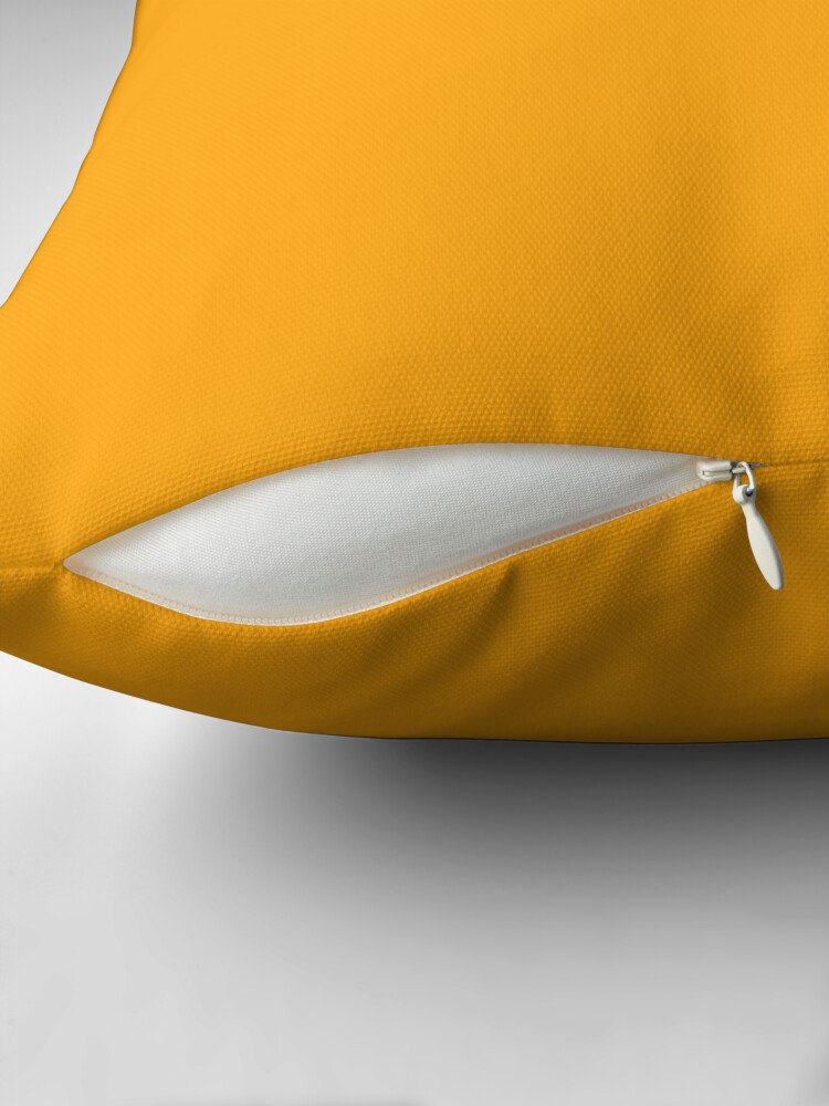 Thumbnail 2 of 4, Pillow, Beautiful Cushions/ Plain Dark Tangerine designed and sold by ozcushions.