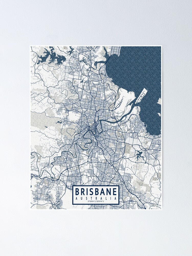 Brisbane Downtown Map