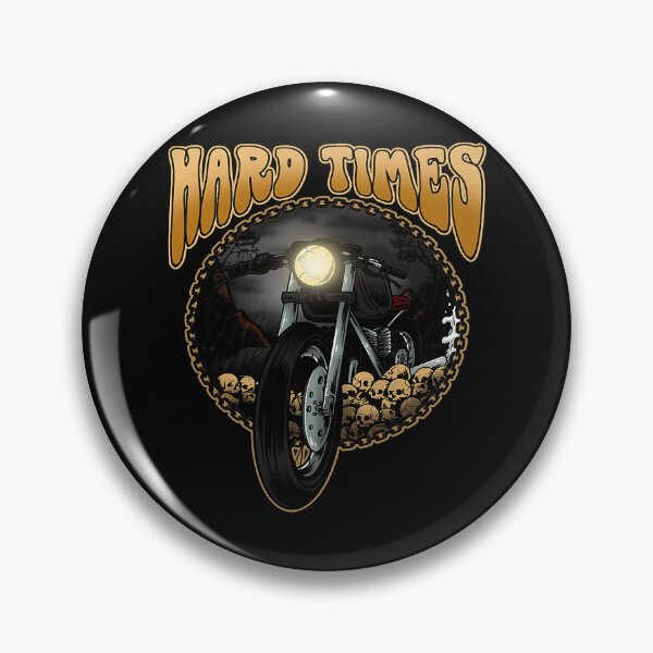 Item preview, Trying Times Vintage Motorcycle Rider Motorbike Racer Biker 585 designed and sold by Positiv3Arts.