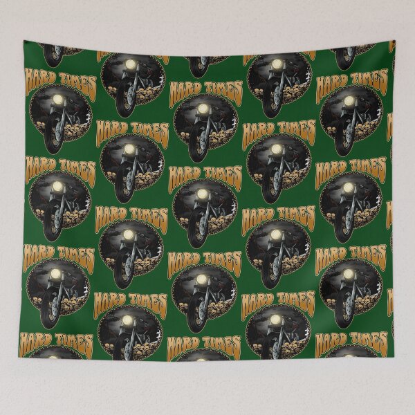 Item preview, Trying Times Vintage Motorcycle Rider Motorbike Racer Biker 585 designed and sold by Positiv3Arts.