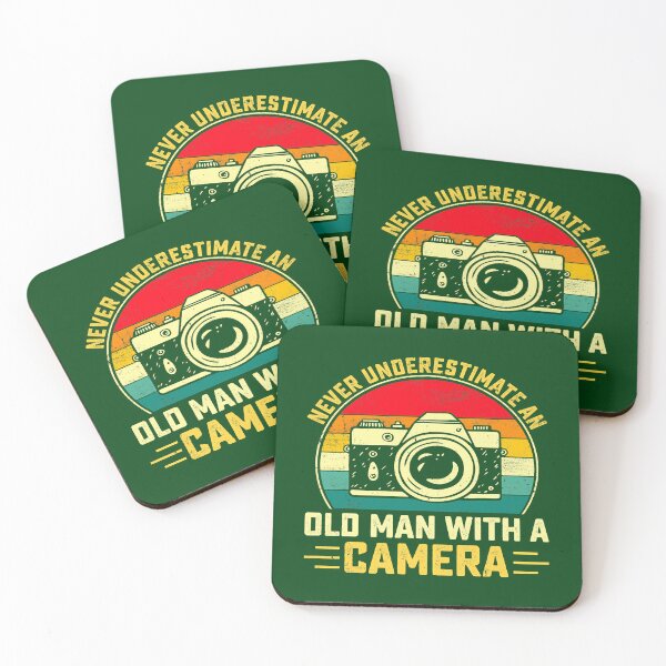 Item preview, Never Underestimate An Old Man With A Camera Photographer 454 designed and sold by Positiv3Arts.