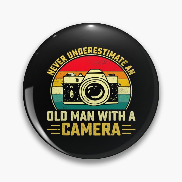 Item preview, Never Underestimate An Old Man With A Camera Photographer 454 designed and sold by Positiv3Arts.