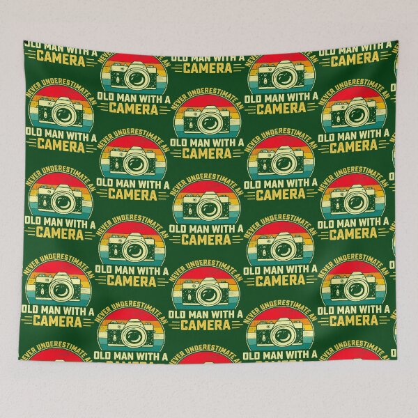Item preview, Never Underestimate An Old Man With A Camera Photographer 454 designed and sold by Positiv3Arts.