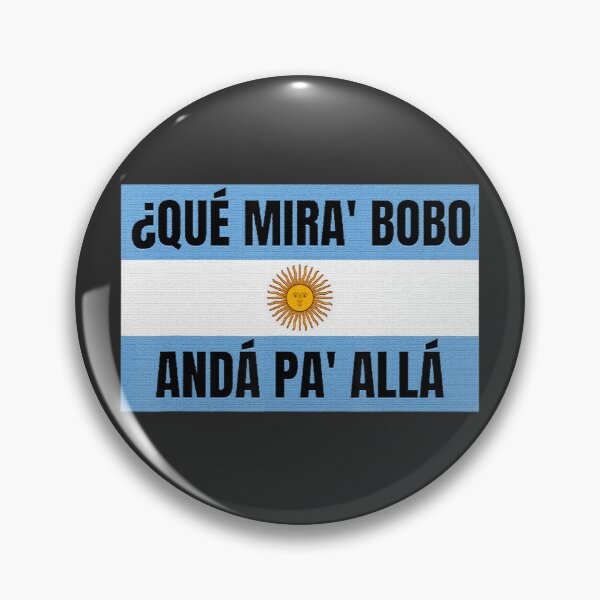 Item preview, Soccer Fans Funny Qué Miras Bobo - Qué Mira Bobo Agrentina Flag designed and sold by sernasreymanu.