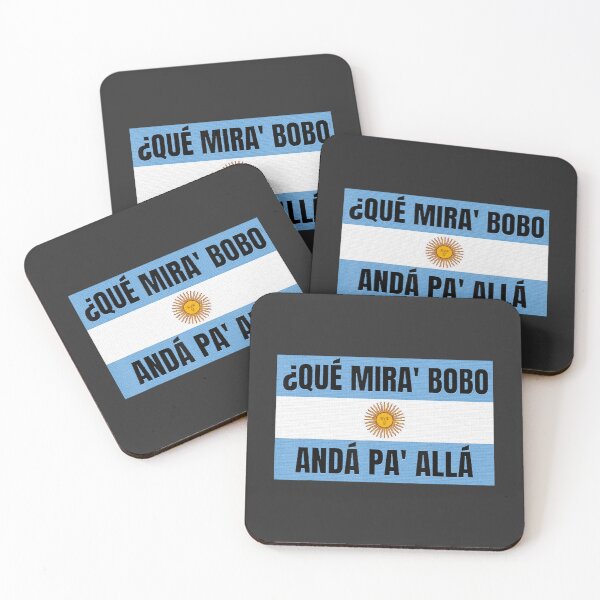 Item preview, Soccer Fans Funny Qué Miras Bobo - Qué Mira Bobo Agrentina Flag designed and sold by sernasreymanu.