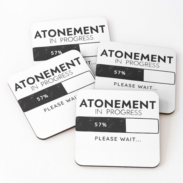 Item preview, Atonement In Progress, Yom Kippur Tzom Kal designed and sold by Merchking1.