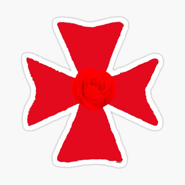 Rose mythique Sticker