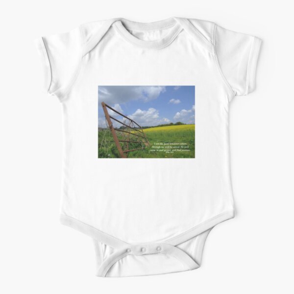 Scripture Picture Short Sleeve Baby One Piece Redbubble