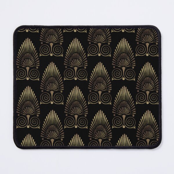 Item preview, De Luxe Art Deco Roaring Twenties Pattern Gold And Black designed and sold by artsandsoul.