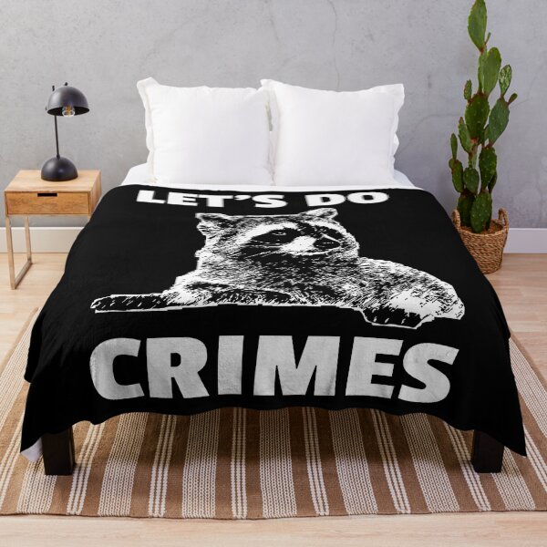 Item preview, Let's Do Crimes - funny raccoon Lover designed and sold by Raiko-art.