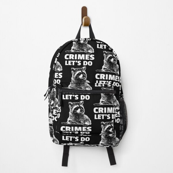 Item preview, Let's Do Crimes - funny raccoon Lover designed and sold by Raiko-art.