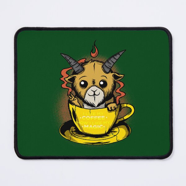 Item preview, I Like My Coffee How I Like My Magic Baphomet Satan Coffee 129 designed and sold by Studio12b.