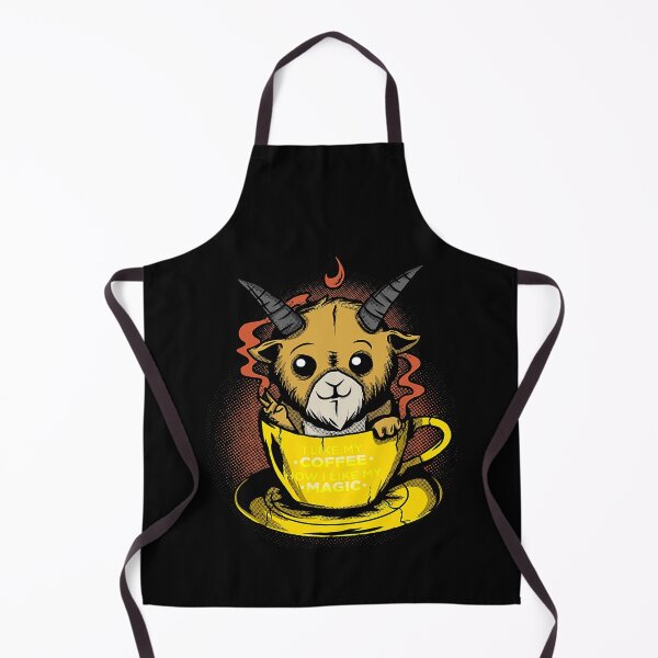Item preview, I Like My Coffee How I Like My Magic Baphomet Satan Coffee 129 designed and sold by Studio12b.
