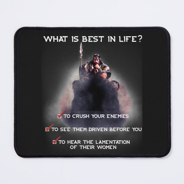 Item preview, Conan What Is Best In Life Premium designed and sold by IrmhildAdle.