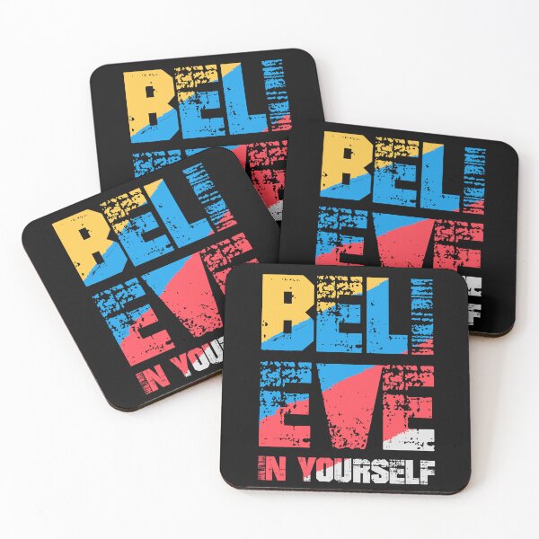 Item preview, Believe in Yourself Positive Words Quotes designed and sold by halleinstyle.