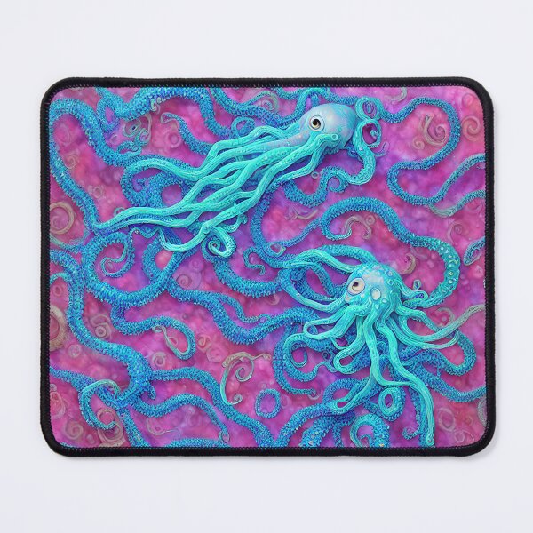 Item preview, Dreamy vibrant Octopus No1 designed and sold by angelisart.