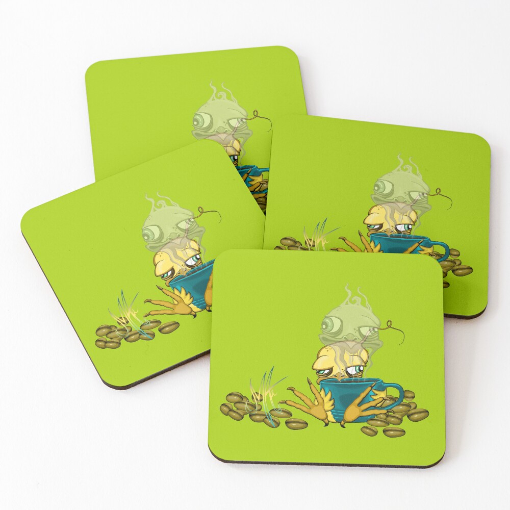 Item preview, Coasters (Set of 4) designed and sold by GrumpyChickenMA.