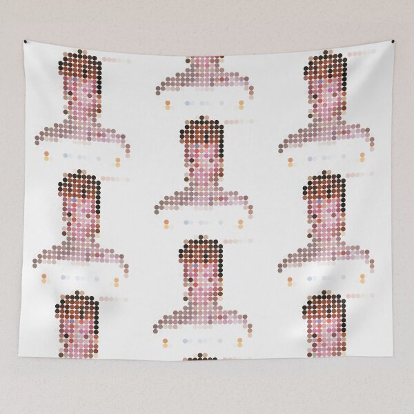 Item preview, ALADDIN SANE BOWIE DOTS designed and sold by Dot-matrix.