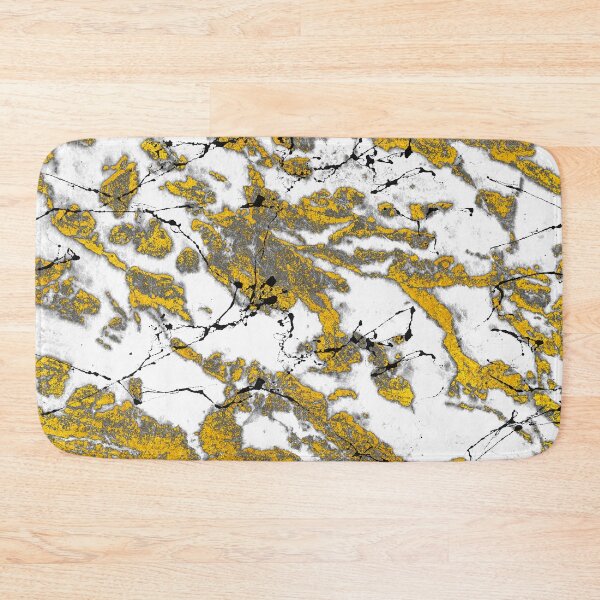 Item preview, luxurious golden marble with black veins pattern designed and sold by Petternoholic.