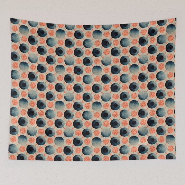 Item preview, Japanese Inspired polka dot pattern. wagara pattern.21 designed and sold by OnPotion.