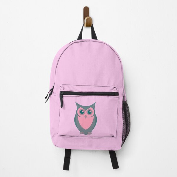 Item preview, Green and pink owl cartoon designed and sold by Jk-812.
