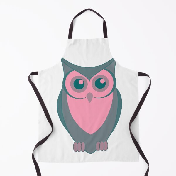 Item preview, Green and pink owl cartoon designed and sold by Jk-812.