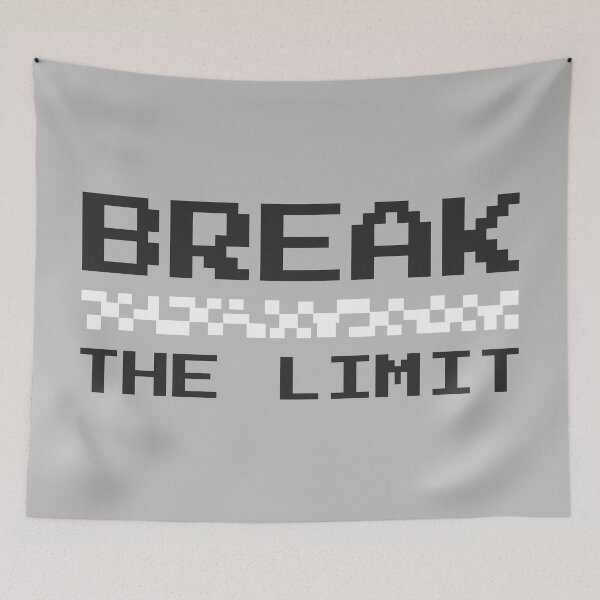 Item preview, Break the Limit Positive Words Quotes designed and sold by halleinstyle.