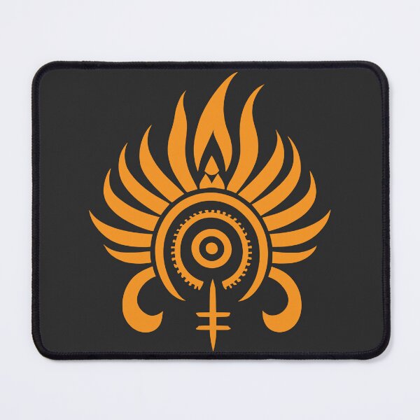 Item preview, Tribal sign 01 - Orange designed and sold by YoobiArt.