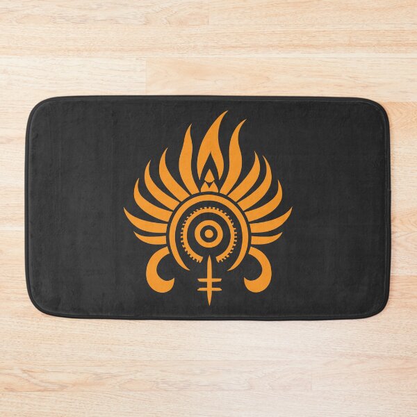 Item preview, Tribal sign 01 - Orange designed and sold by YoobiArt.