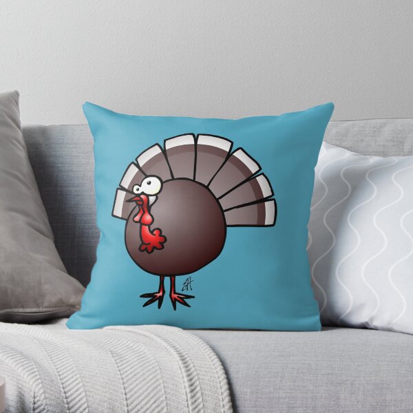 Turkey Throw Pillow