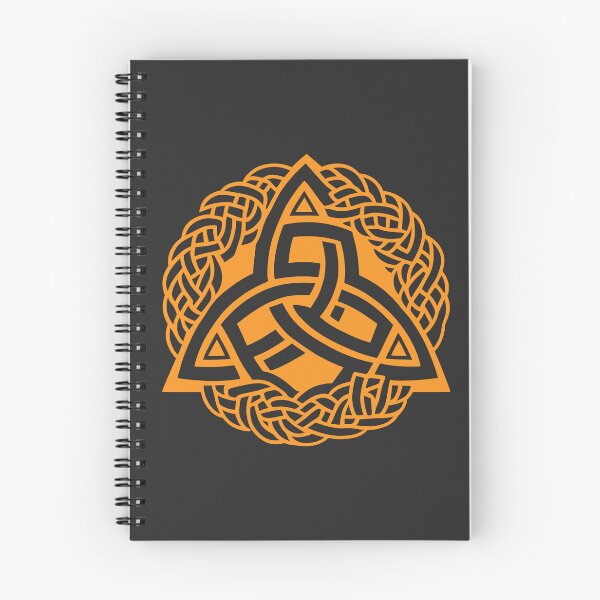 Item preview, The Triquetra (The Celtic Trinity Knot) - Orange designed and sold by YoobiArt.