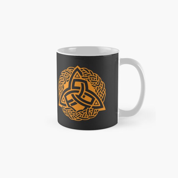 Item preview, The Triquetra (The Celtic Trinity Knot) - Orange designed and sold by YoobiArt.