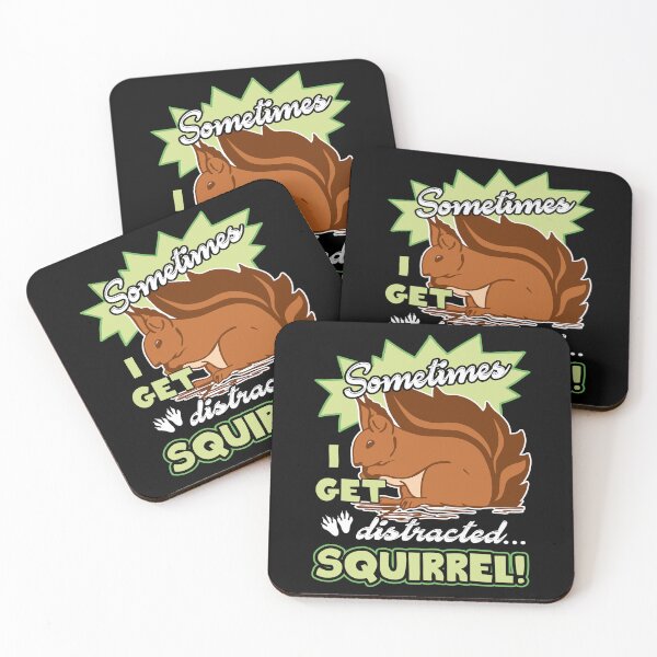 Item preview, Squirrel - I Get Distracted Squirrel designed and sold by UnknownArtistt.