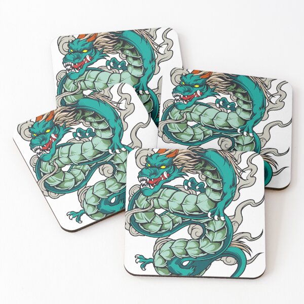 Item preview, Blue scary dragon  designed and sold by Monster-kuroro.