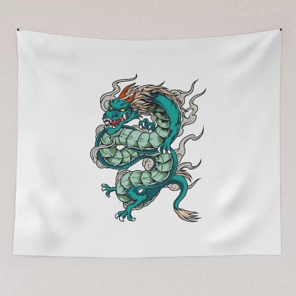 Item preview, Blue scary dragon  designed and sold by Monster-kuroro.